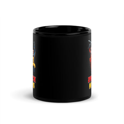 2BM Black Glossy Mug