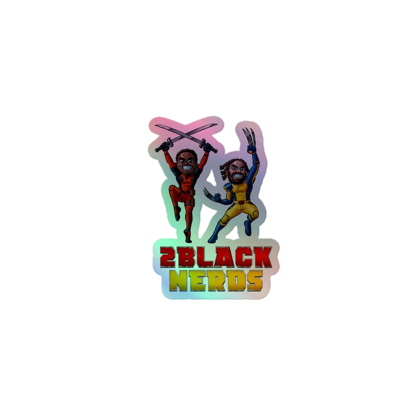 2BM holographic stickers