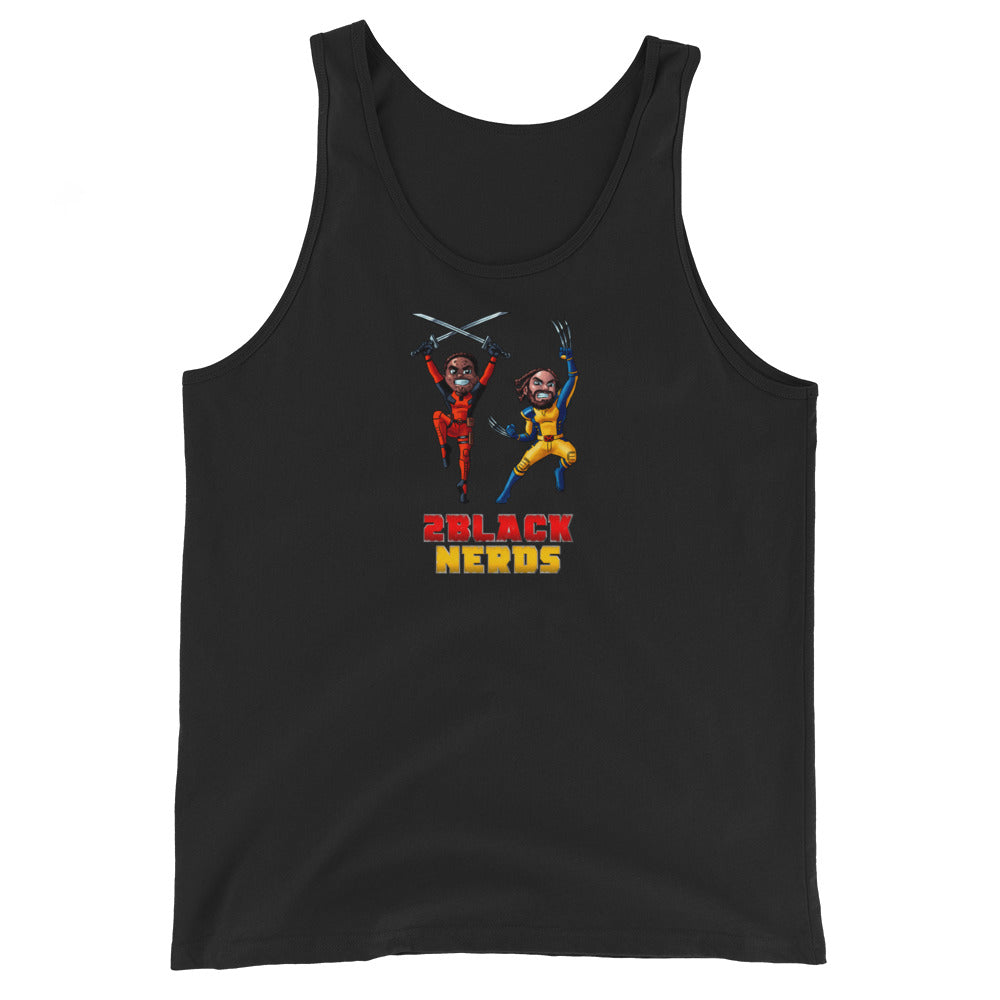 2 Black Mutants Tank Top