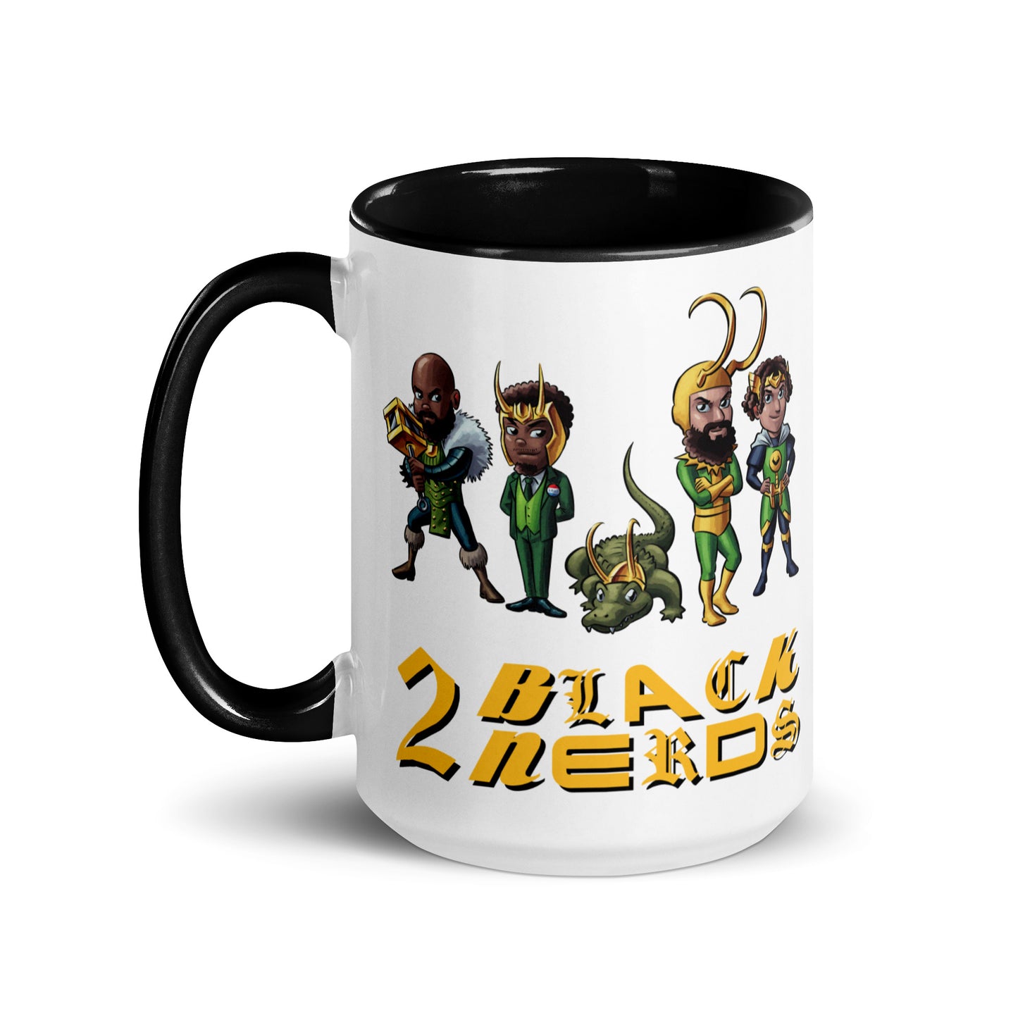 Nerds of Mischief Mug w/ color