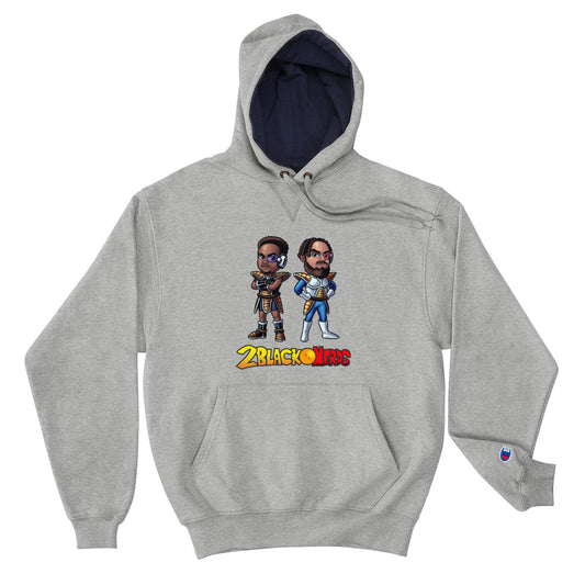 2 Black Saiyans Champion Hoodie