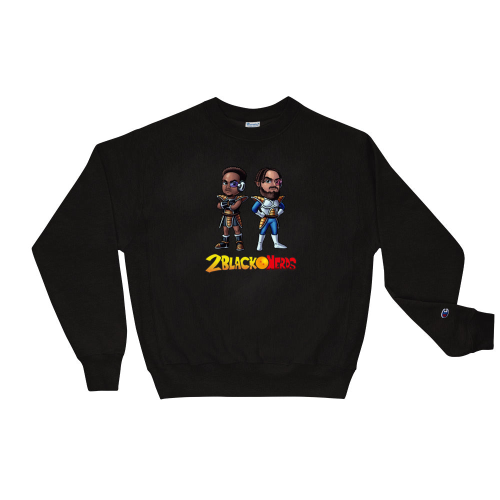 2 Black Saiyans Champion Sweatshirt