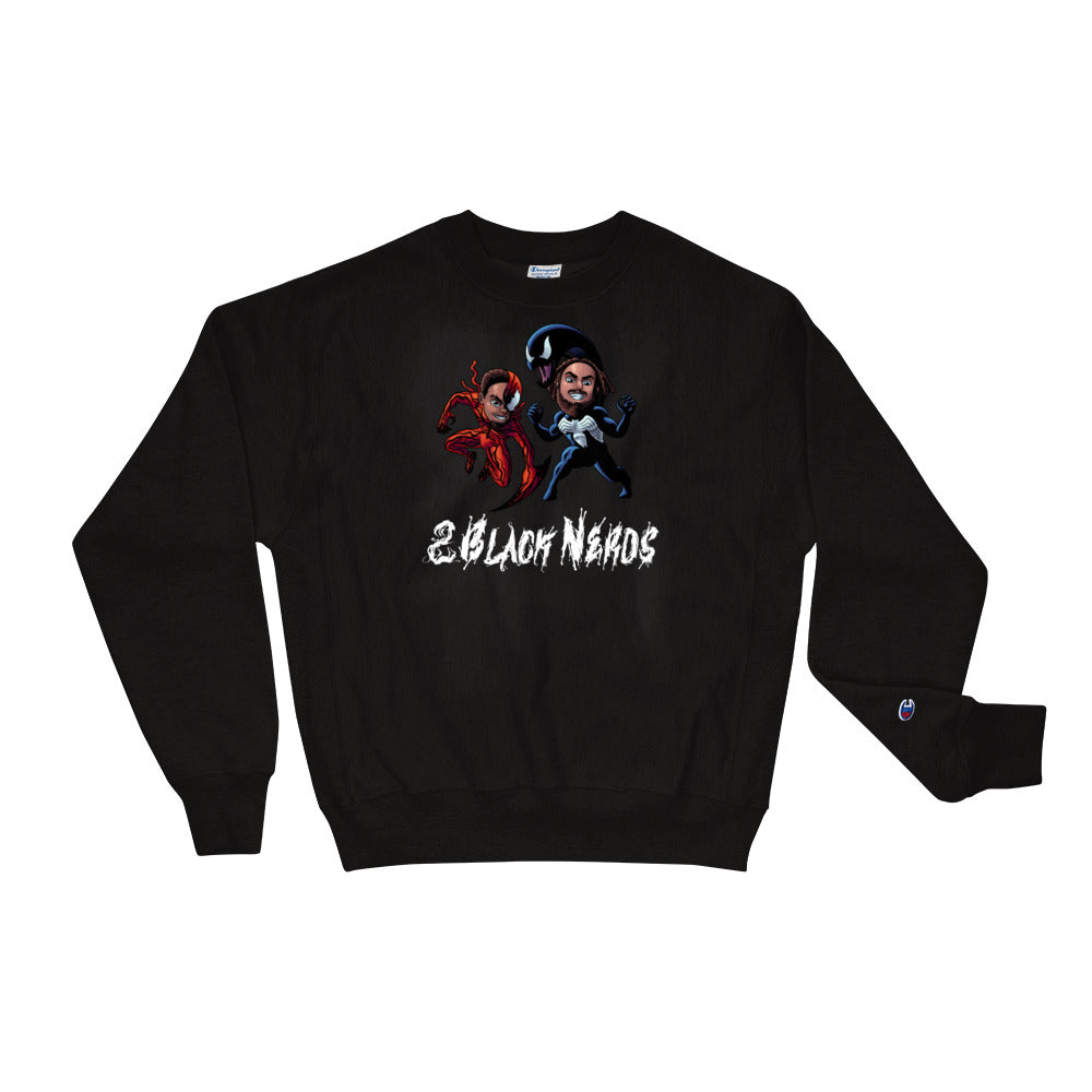 2 Black Symbiotes Champion Sweatshirt