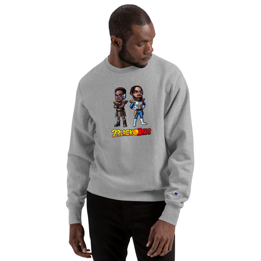 2 Black Saiyans Champion Sweatshirt