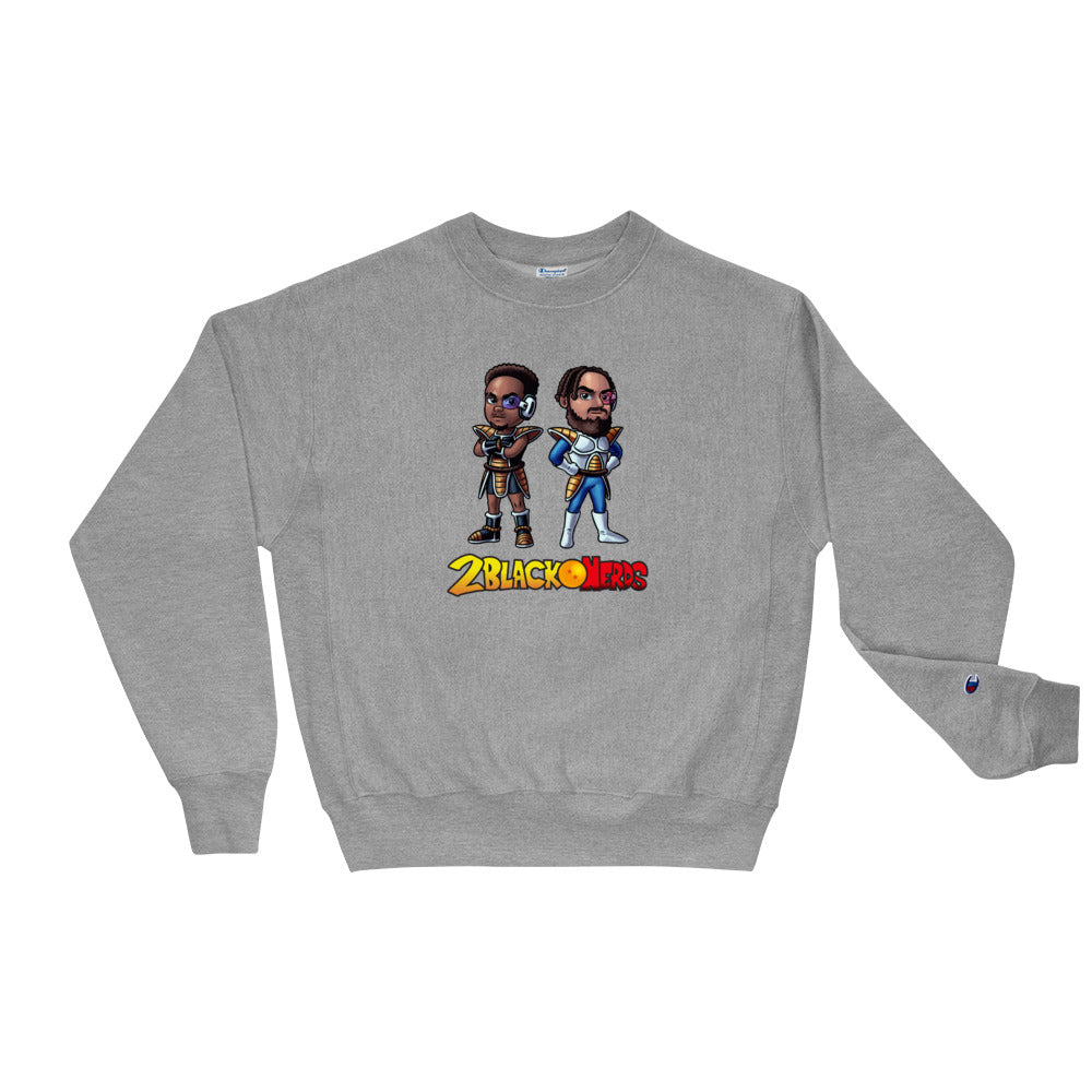 2 Black Saiyans Champion Sweatshirt