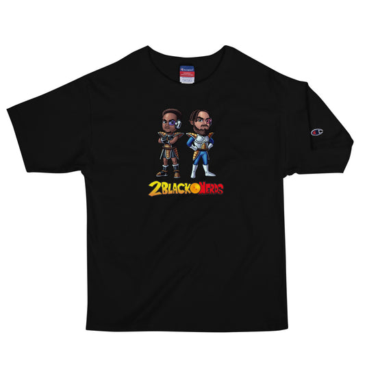 2 Black Saiyans Men's Champion T-Shirt