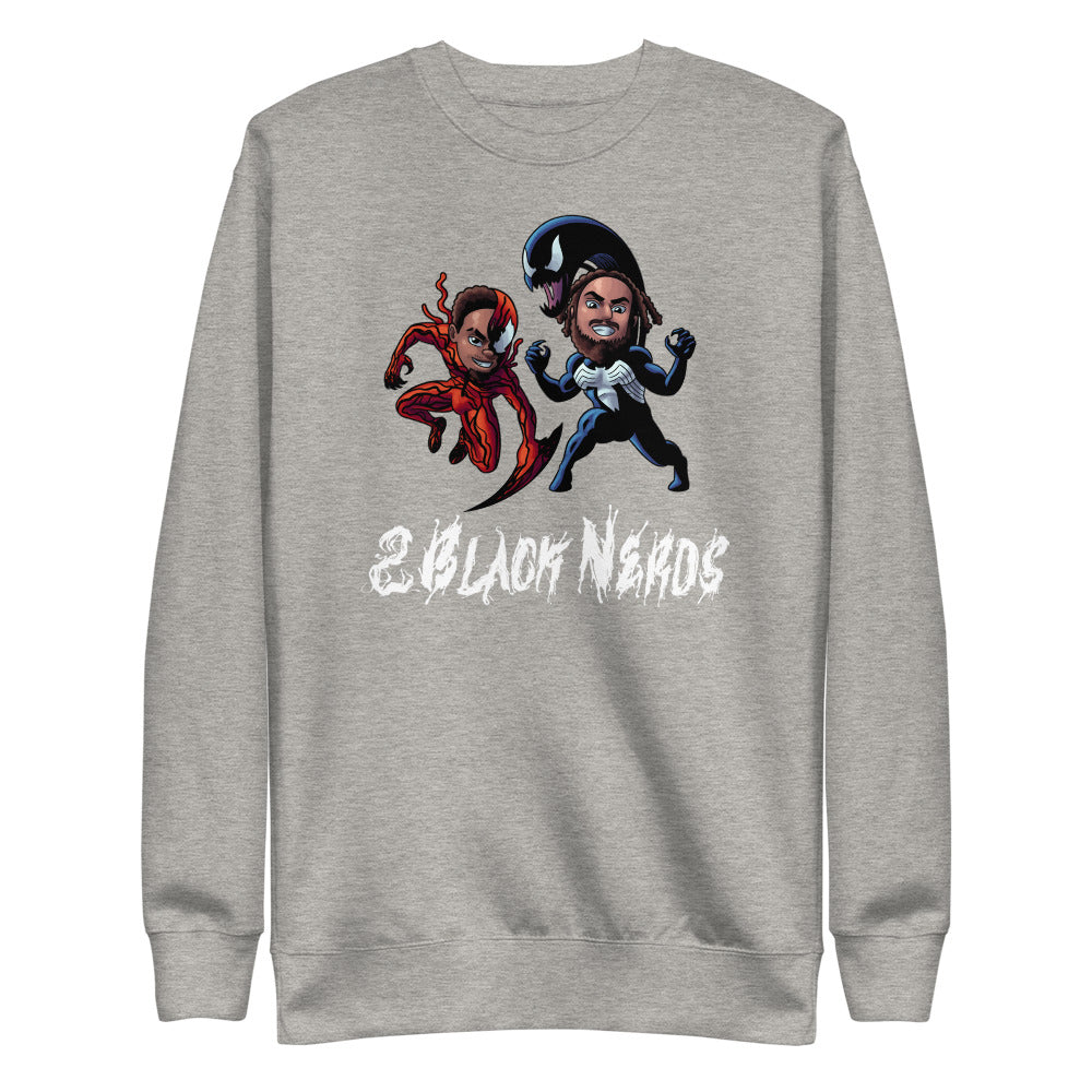 2 Black Symbiotes Unisex Fleece Pullover