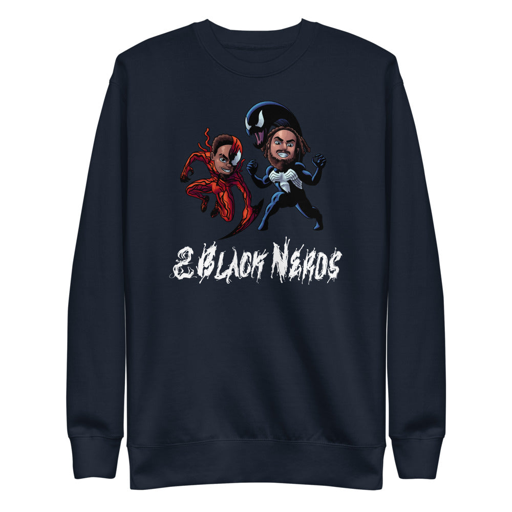 2 Black Symbiotes Unisex Fleece Pullover