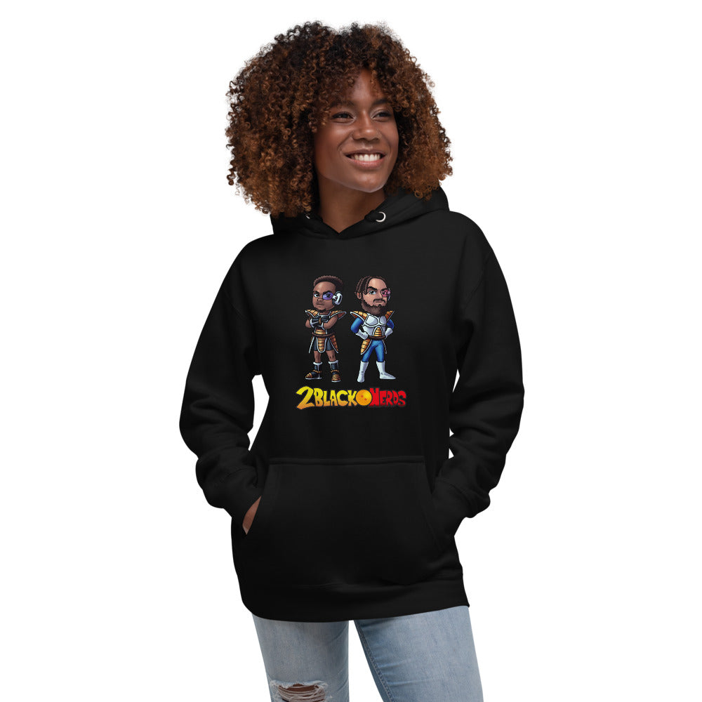 2 Black Saiyans Premium Unisex Hoodie