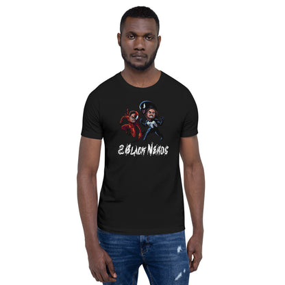 2 Black Symbiotes Short-Sleeve Unisex T-Shirt