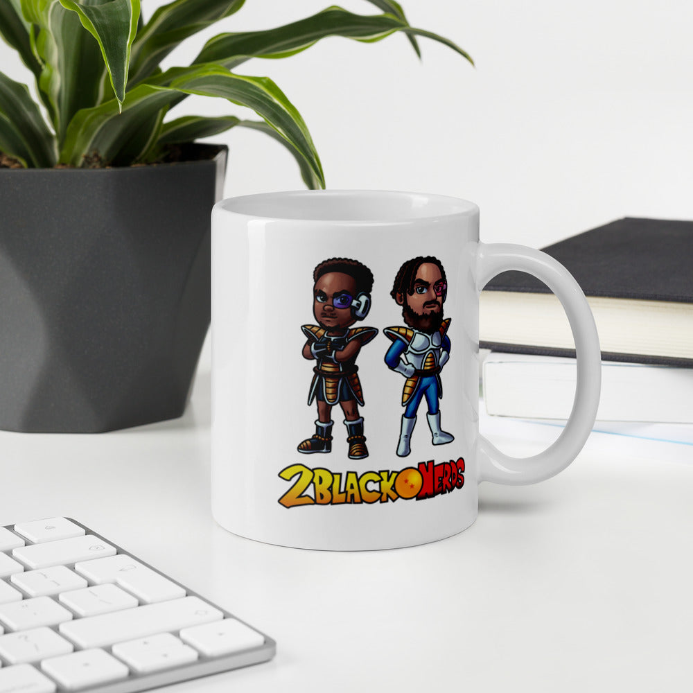 2 Black Saiyans Mug