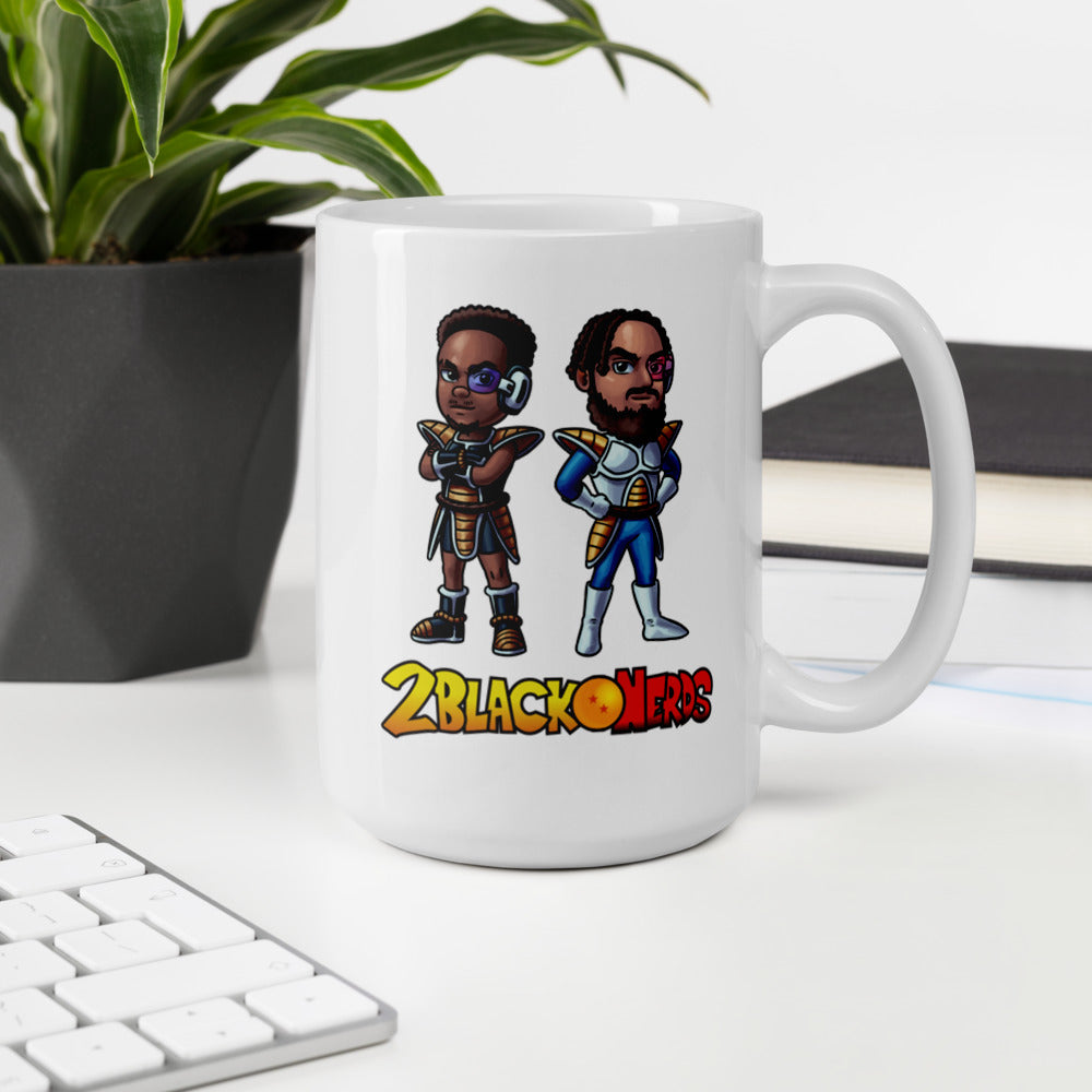 2 Black Saiyans Mug